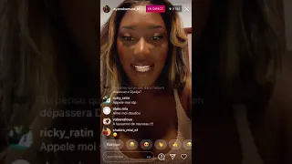 aya nakumura en live et invite des fans