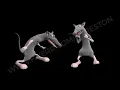 Download Lagu Tikus menari. Animasi profesional 3D yang realistis.