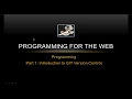 Git Demystified - Programming for the Web