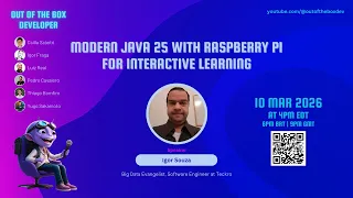 Modern Java 25 with Raspberry Pi for Interactive Learning
