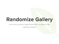 Display Image Thumbnails in a Random Order