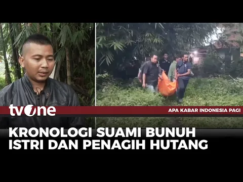 Fakta Terbaru Suami Bunuh Istri dan Pegawai Bank Keliling di Bekasi