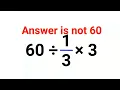 60 3 The answer is not 60 Many got it wrong Ukraine Math Test