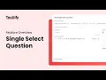 How Single Select Questions Work Testlify
