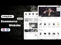 Complete Responsive Ecommerce Website Using Reactjs and Tailwind CSS - Build Deploy