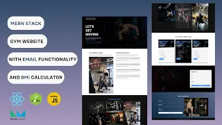 MERN Stack Project Build a Full Stack GYM Application with React Node MongoDB Express