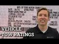 Vehicle tow ratings GVWR GCWR tongue weights and more