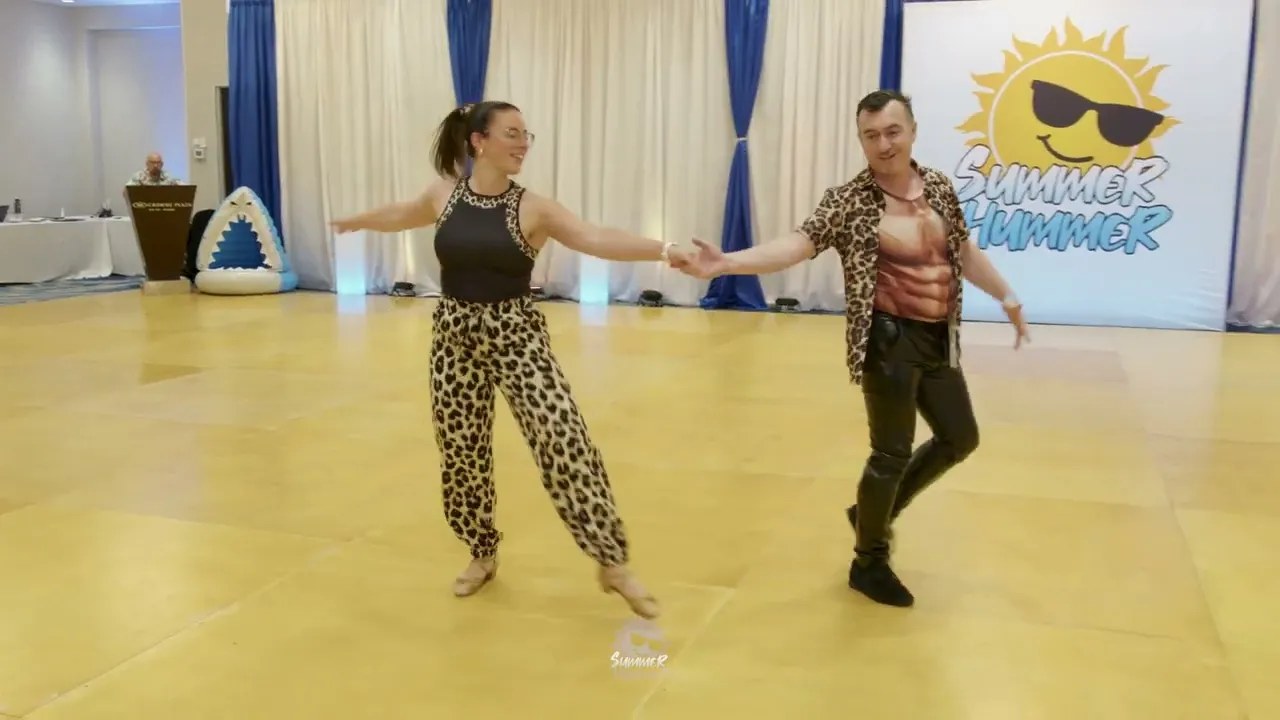 Kevin Spahr and Isabelle Roy - Pro Am Routines - Summer Hummer 2025