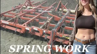 Average Work Day of a Corn Farmer in Spring