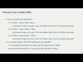 COMP1010 Week 12 Lecture Introduction to Complexity Analysis Part 1