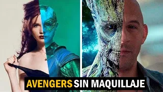 This is what the AVENGERS ACTORS look like WITHOUT MAKEUP