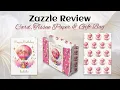 Review on Zazzle s Greeting Card Tissue Paper and Gift Bag