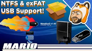 How to Install PS3 PKG Files from USB Drives with ManaGunZ Large 4 GB PKG Support