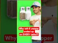Why salt pepper are on EVERY table