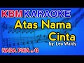 Download Lagu ATAS NAMA CINTA- Leo Waldy | KARAOKE HD