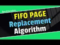 FIFO page replacement algorithm in bangla with shortcut technique Operating System bangla tutorial