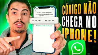 WHATSAPP NÃO CHEGA CODIGO no IPHONE? APRENDA RESOLVER em 2026!