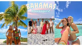 Bahamas with 8 teenagers - jet skis cliff jumping boats