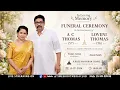 FUNERAL CEREMONY II A C THOMAS 57 LOVENI THOMAS 56