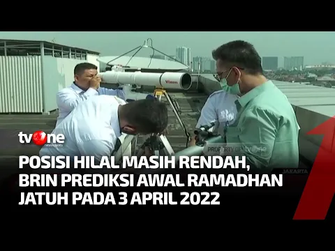 BRIN Prediksi Awal Ramadhan Jatuh di Tanggal 3 April 2022