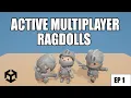 Tutorial Active Ragdoll Multiplayer EP1 Offline ragdoll setup sort of like Gang Beasts