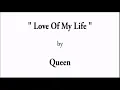 Download Lagu Queen - Love Of My Life (Lirik dan Terjemahan)
