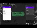 Android Night Dark Theme Implementation for app Kotlin Android Studio Tutorial 2020