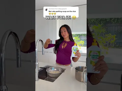 How I make rice for my BF! 🥰🤫🧼 #shorts #funny in: @Rizmahazi