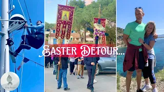 An Easter Detour Sailing The Ionian 🇬🇷 | Change Of Sail Plans