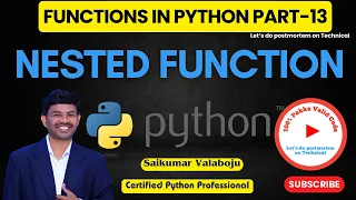 96 Nested Functions in Python - Explained with Examples