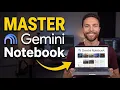 Gemini Notebook Full Course Master NotebookLM 2 0 in 45 Minutes