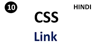 CSS link Part-10 CSS Tutorial For Beginners Tutorial007
