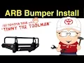 ARB Bull Bar Bumper Install on a Toyota 4Runner ARB PN 3423020