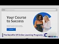 The Benefits Of Online Learning Programs