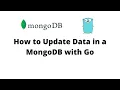 How to Update Data in MongoDB with Go