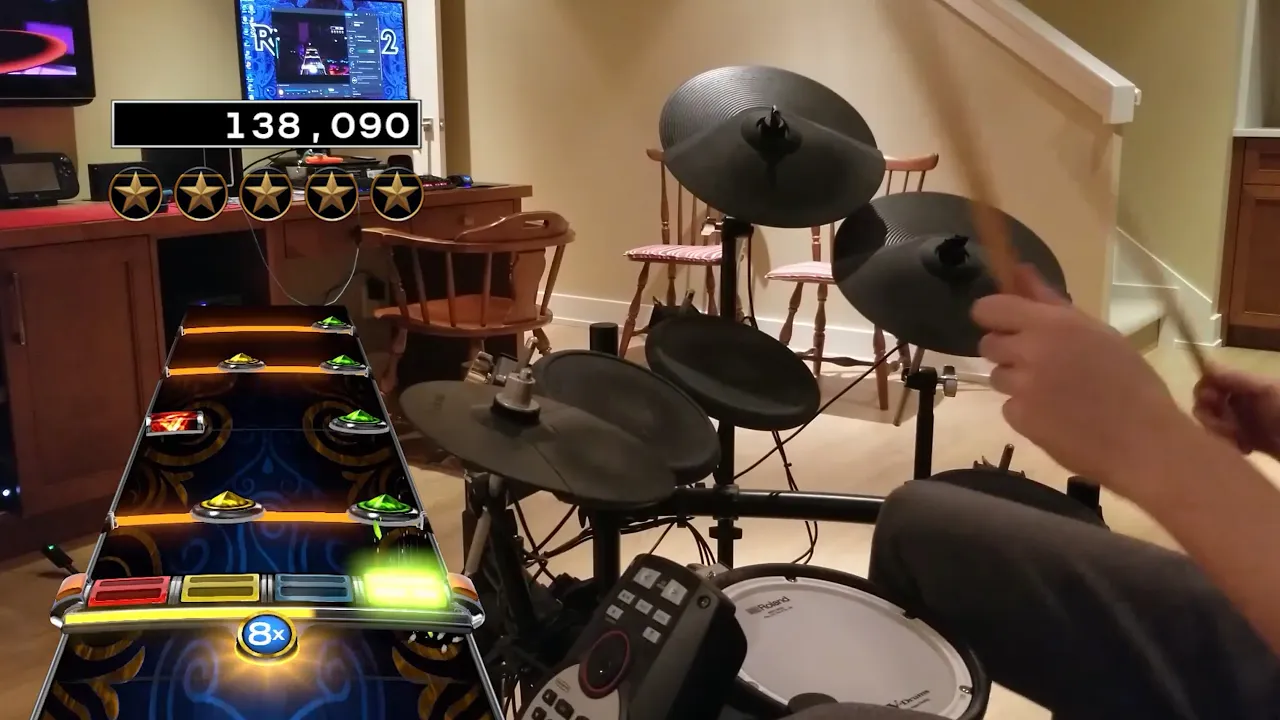 Walking After You by Foo Fighters | Rock Band 4 Pro Drums 100% FC