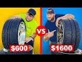 600 Walmart Tires vs 1600 Racing Tires