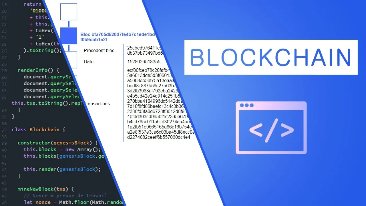 Développer une blockchain en JavaScript