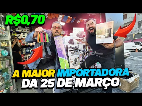 Download MP3 A MAIOR DISTRIBUIDORA DE ELETRÔNICOS DA 25 DE MARÇO + BARATO QUE O BRÁS-ELETRÔNICOS ATACADO PRA GANH