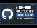 GitHub Foundations GH-900 Practice Tests 30 Questions Answers