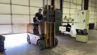 ClarkLift Forklift Lot 208 Harris Machine Tools Auction July 28