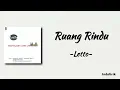 Download Lagu Letto - Ruang Rindu | Lirik Lagu