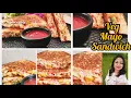 Veg Mayo Sandwich|| easy and tasty sandwich recipe||5 minutes recipe 😋