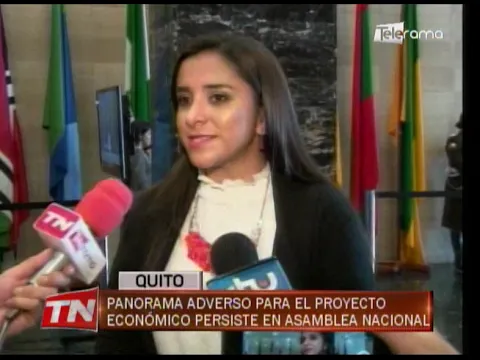 Panorama adverso para el proyecto económico persiste en asamblea nacional