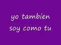 yo tambien soy como tu,,,mitades del titere