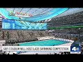See how SoFi stadium will be transformed to host swimming races