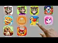 Talking Tom,Annoying Uncle,My Hank,My Angela 2,Talking Ben,Tom Hero,Talking Ginger 2,Pou,My Tom