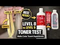 How to Achieve Grey Ash Blonde Level 8 vs Level 9 Toner Test Wella Color Touch