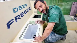 Achieving Maximum Frostiness: Insulating Our Freezer For Tropic Temperatures (MJ Sailing – Ep 325)