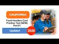 California Food Handlers Card Practice Test 2026 NEW 10 Essential Questions